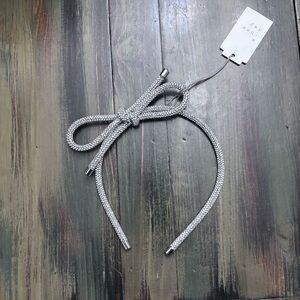 a new day Silver Bow Headband